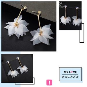 Korean Style Long Tassel Earrings Drop Dangle